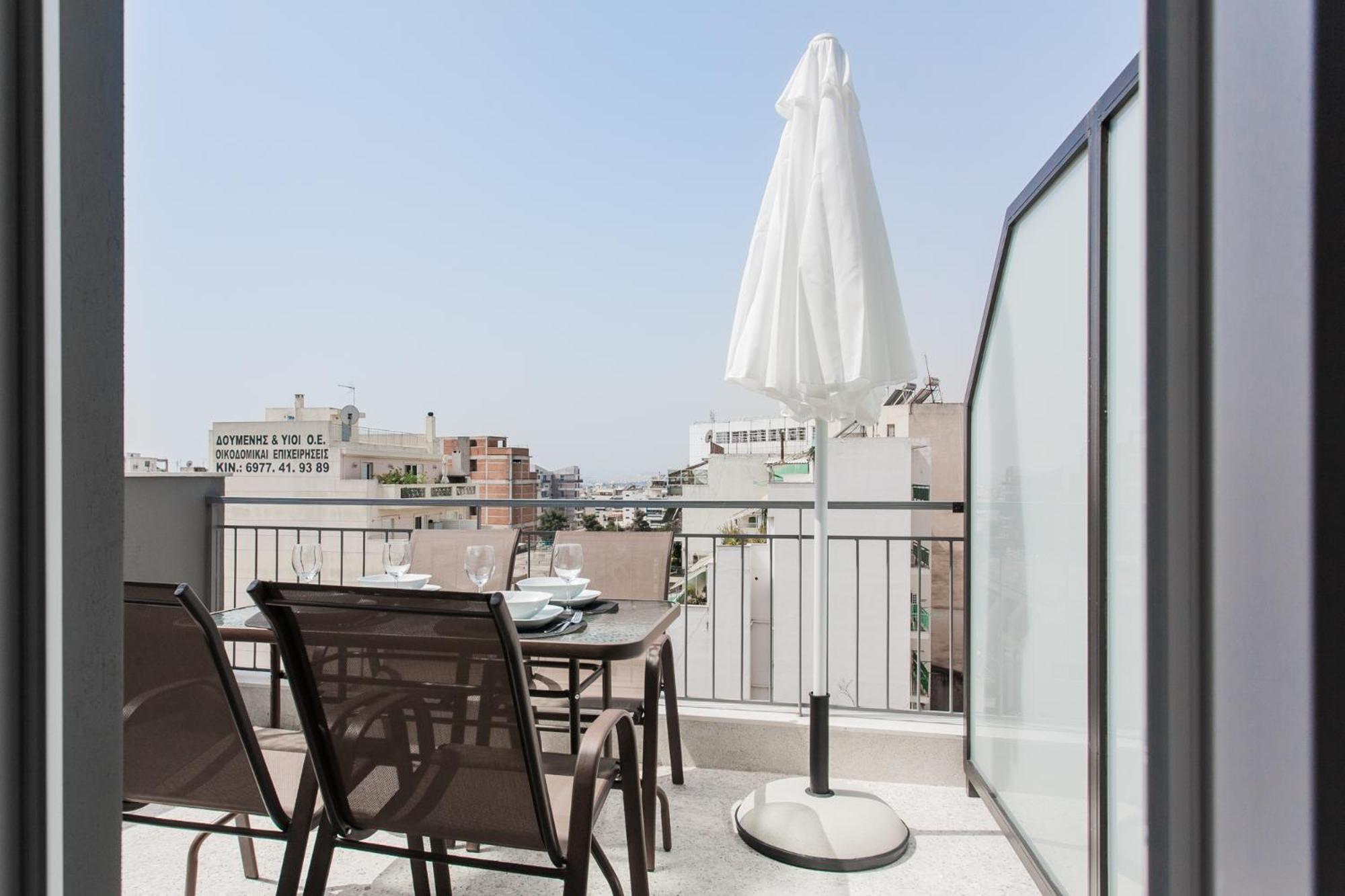 אתונה Wyz Attiki Aparthotel מראה חיצוני תמונה